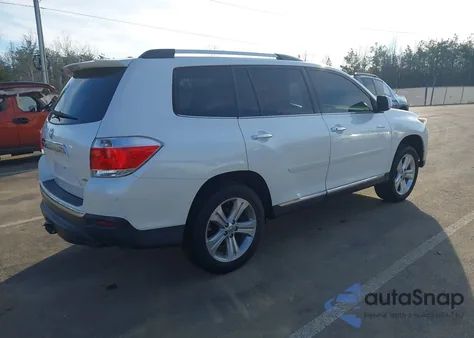 2012 Toyota Highlander Limited V6 from USA, damaged, VIN 5TDDK3EHXCS114424